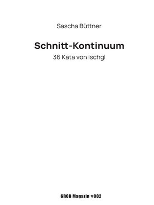 cover image of Schnitt-Kontinuum